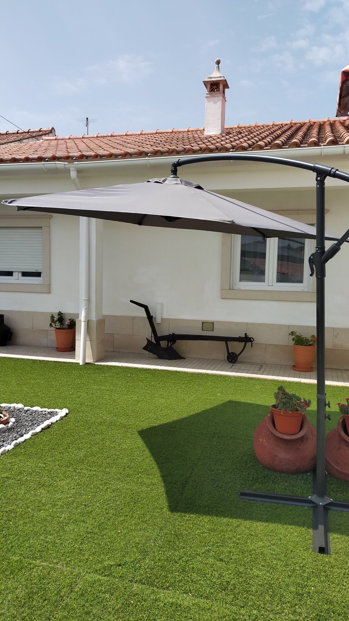 Chapéu de sol para jardim