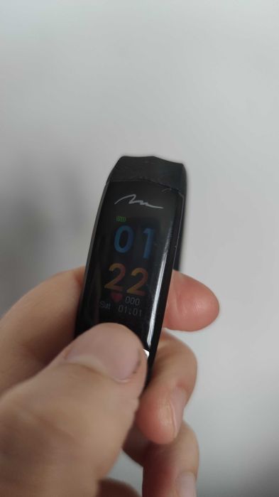Zegarek cyfrowy elektryczny smartband active band ECG mt861
