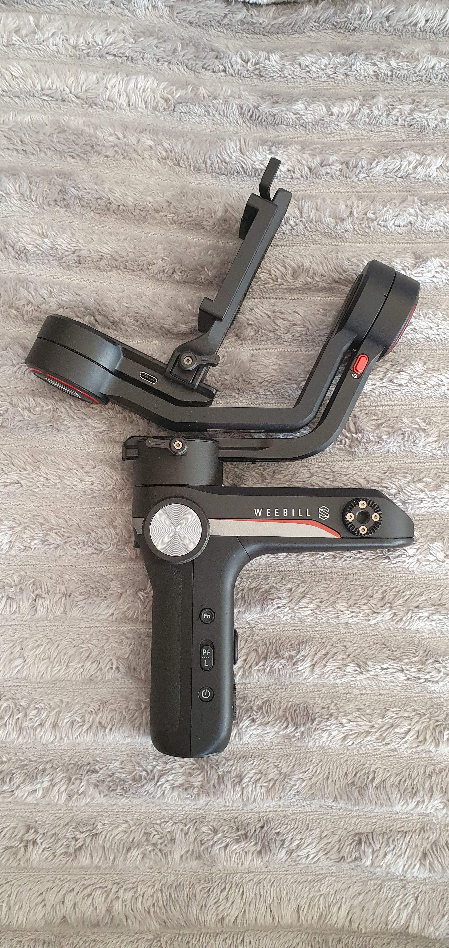 Gimbal ZHIYUN Weebill S + Tripé - praticamente novo