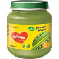 Мілупа зелений горошок дитяче харчування milupa
