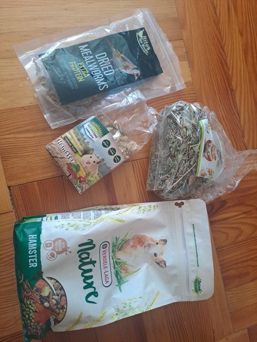 Jedzenie dla chomika