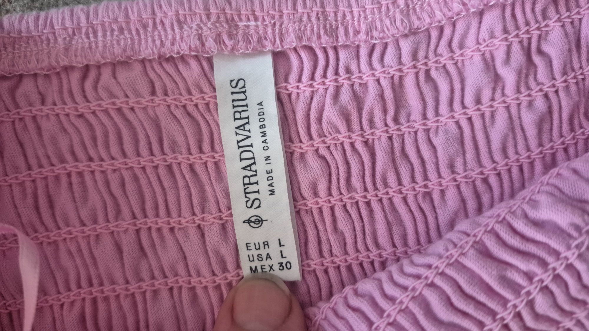 Spódniczka mini ażurowa damska Stradivarius r. L