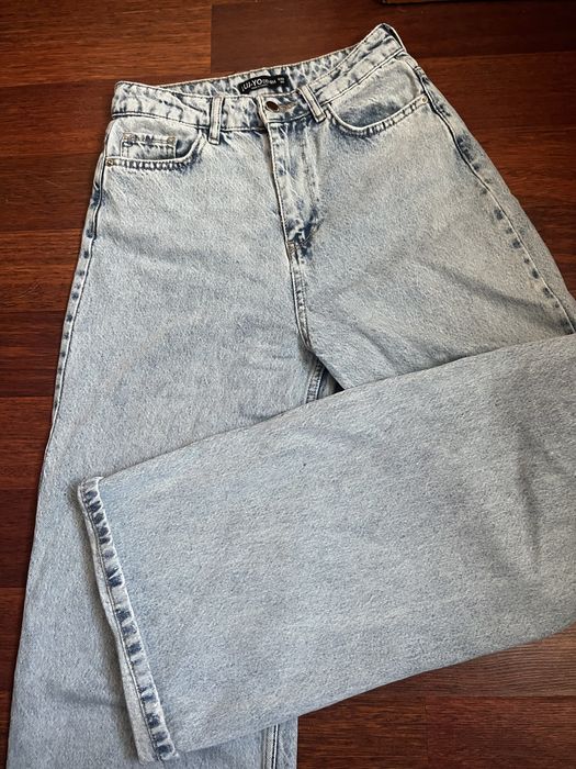 Джинсы в идеальном состоянии, палаццо, скейтеры