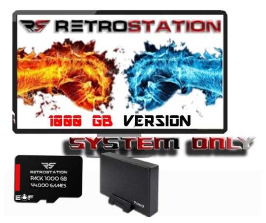 RetroStation Pro – 1000GB com mais de 44000 jogos | Consola Retro