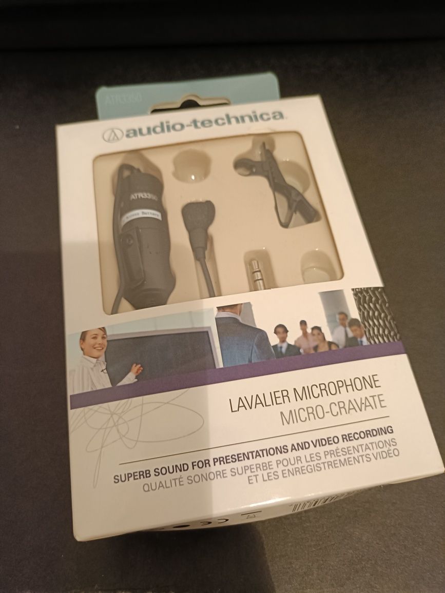 Micro lapela Audio-Technica