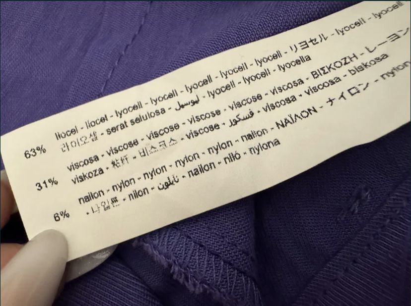Нові Брюки zara лавандового кольору