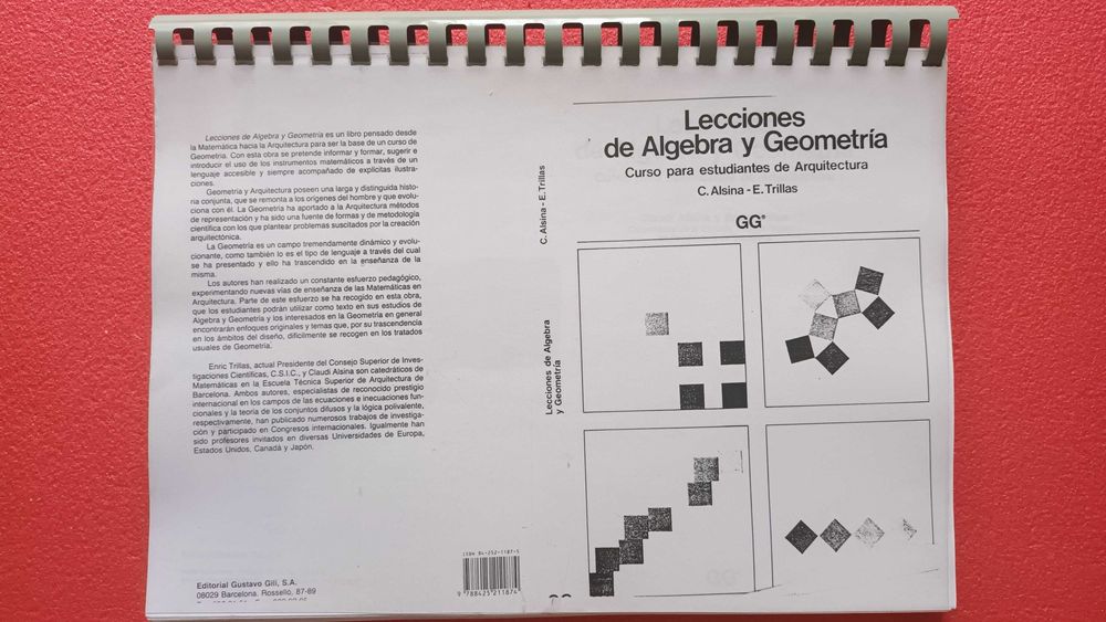 Lecciones de Algebra y Geometria /Curso p. estudiantes de Arquitectura