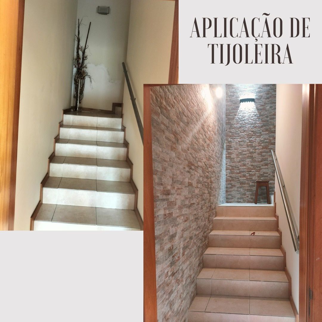 Fazemos todo o tipo de serviços

Aplicação de tijoleira 
Pintura 
Ren
