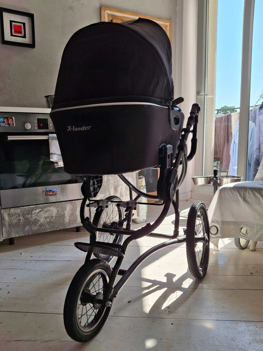 Wózek jogger x Lander x run z gondolą X-Lander i nosidełkiem