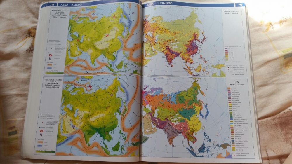 Atlas geograficzny Nowa era 53 mapy