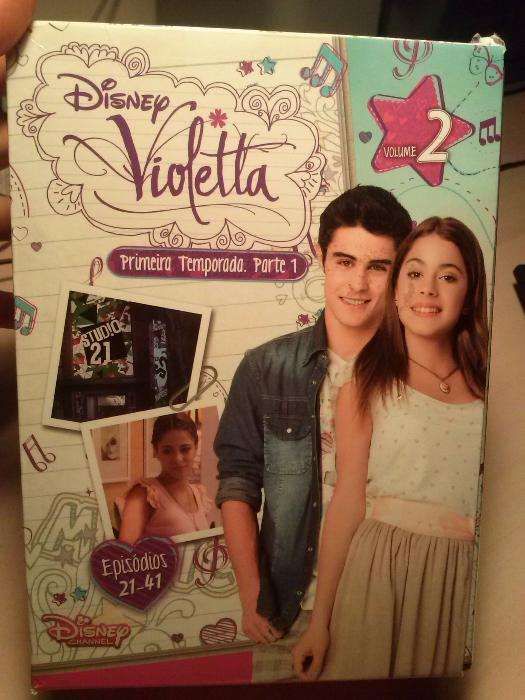 Sete dvd's da Violeta, portes incluídos