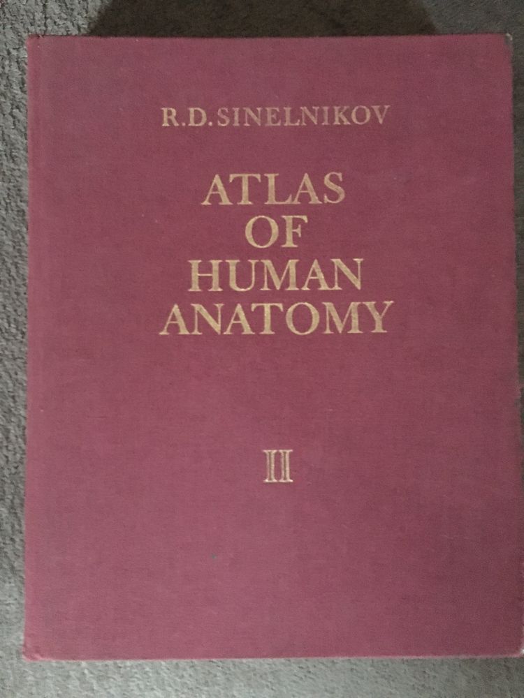 Atlas of human anatomy Sinelnikov