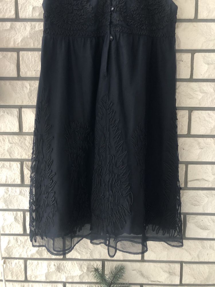 Delikatna sukienka francuska na podszewce The Kooples rozm.S
