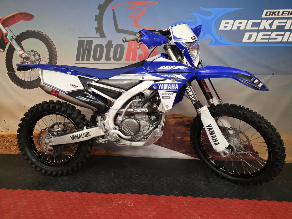 Yamaha wr250f model 2017 akrapovic