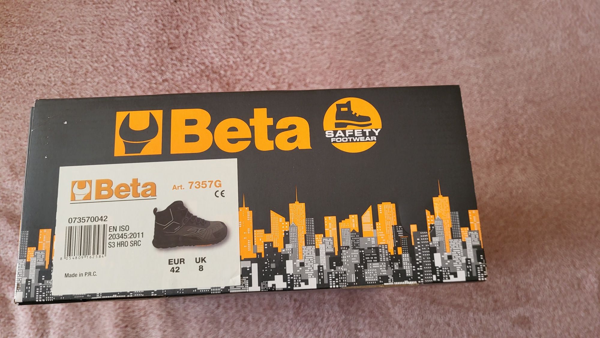 Buty robocze BETA 7357G , s3 ,  42 super lekkie