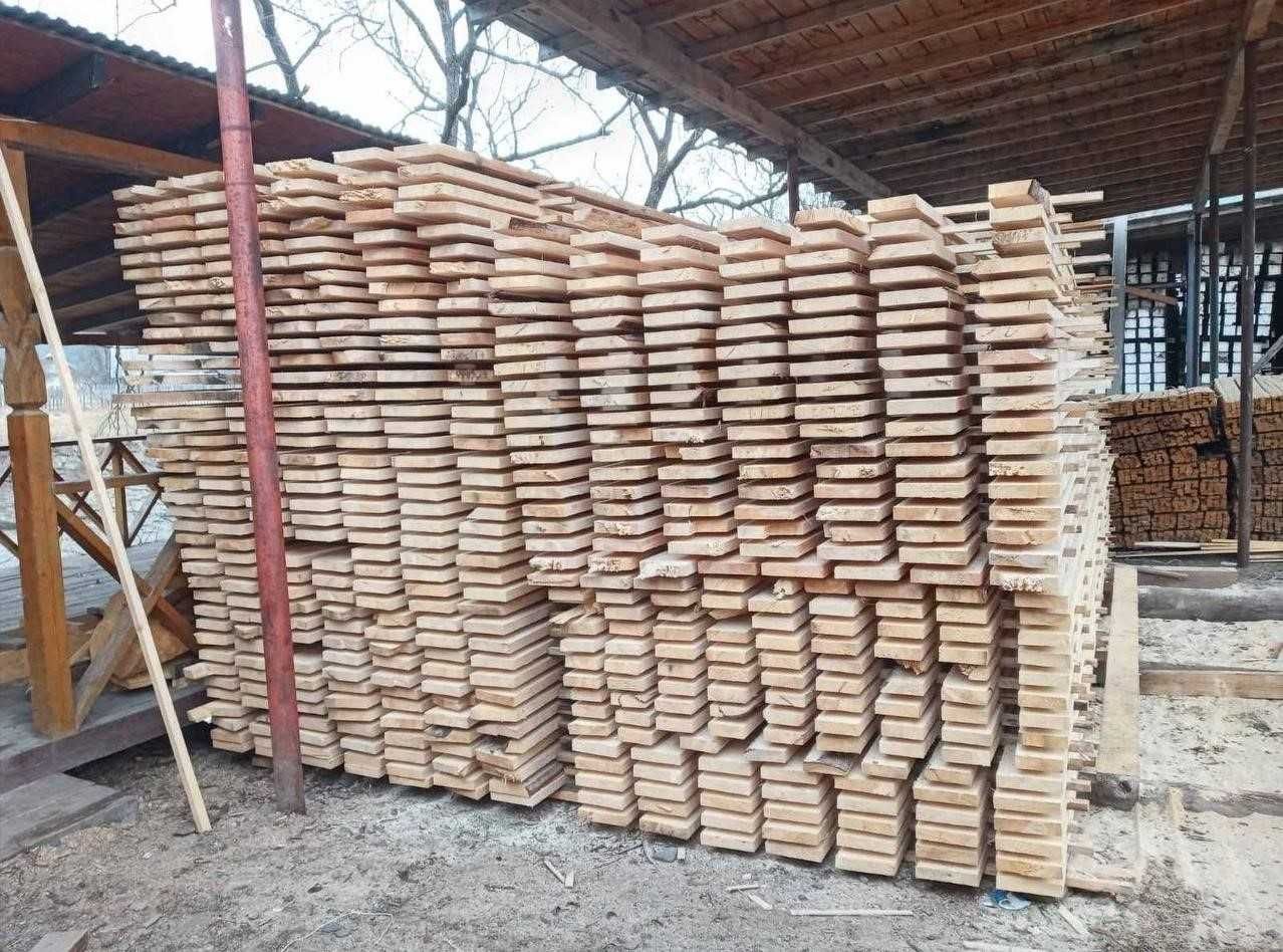 Брус 50-200. Дошка, доска, вагонка... Пиломатеріали від виробника!