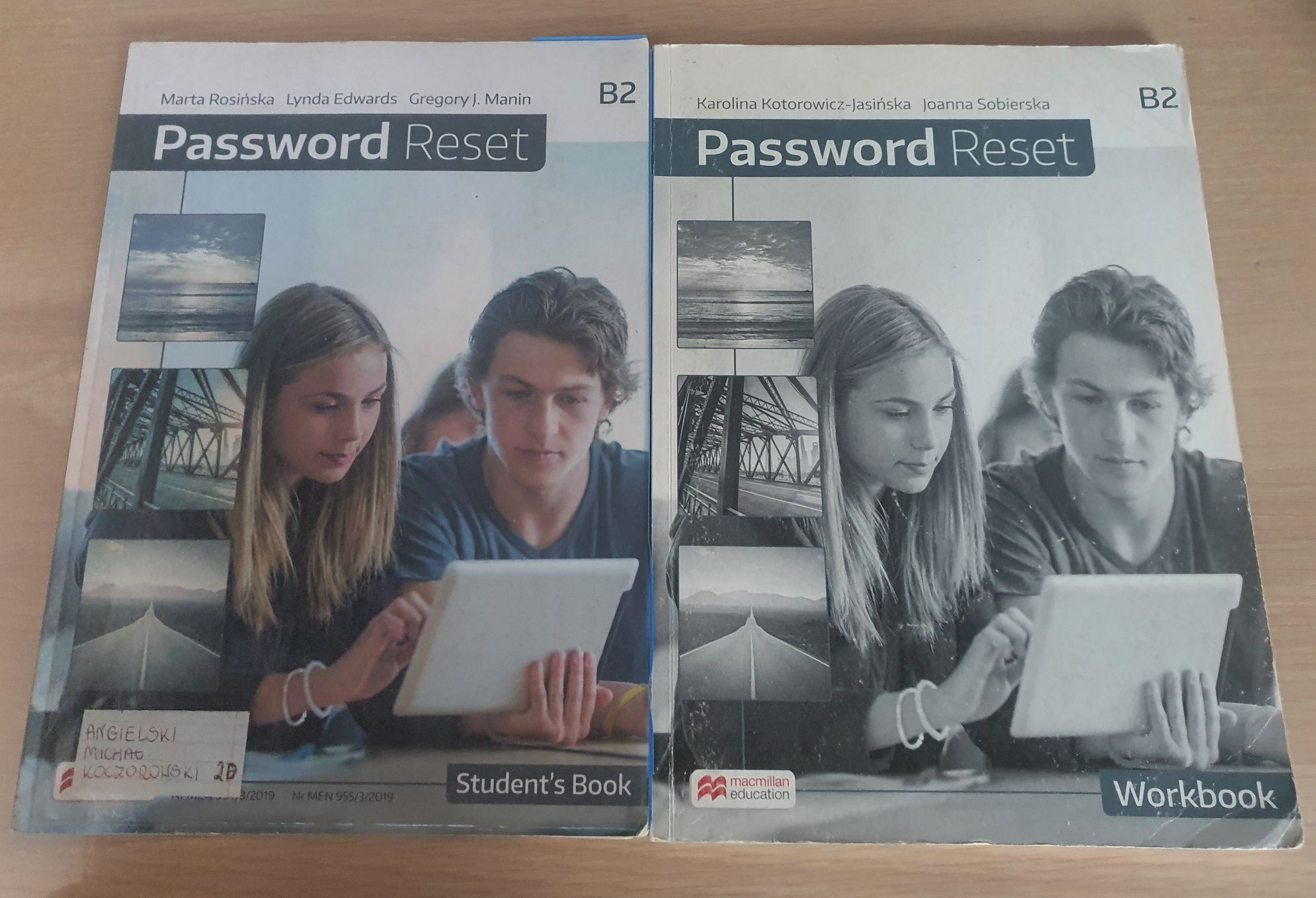 Password Reset B2 angielski podręcznik I ćwiczenia