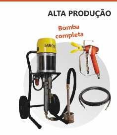 MACK 400 Bomba Pintura Airless alta produção 40:1 Sagola NOVA