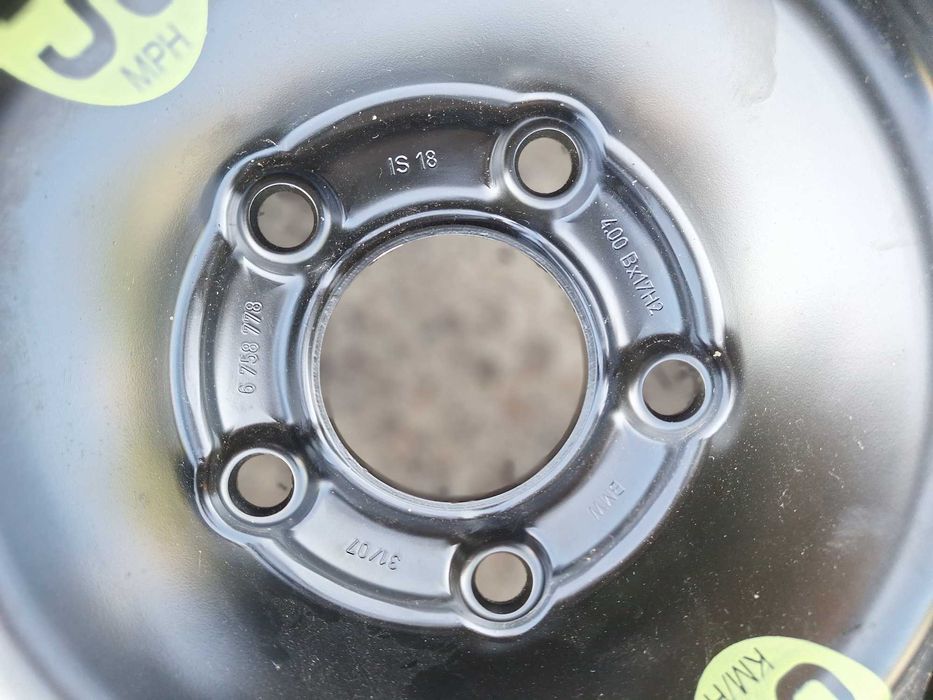 Bmw E60 E61 E83 koło Dojazdowe 17"  135/80 LEWAREK KLUCZ ZESTAW