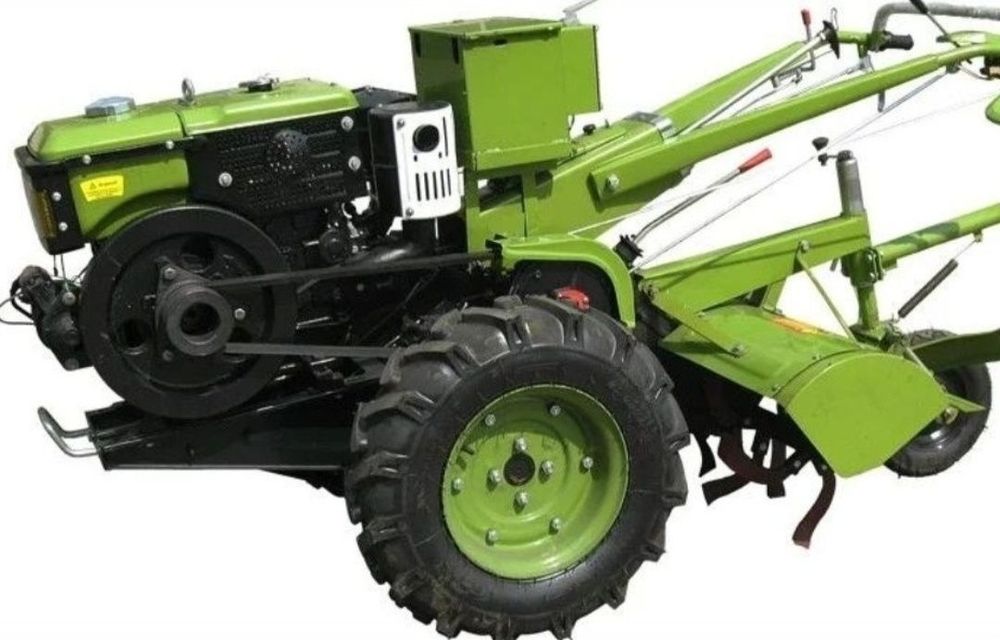 Вспашка земли мотоблоком трактором любой сложности