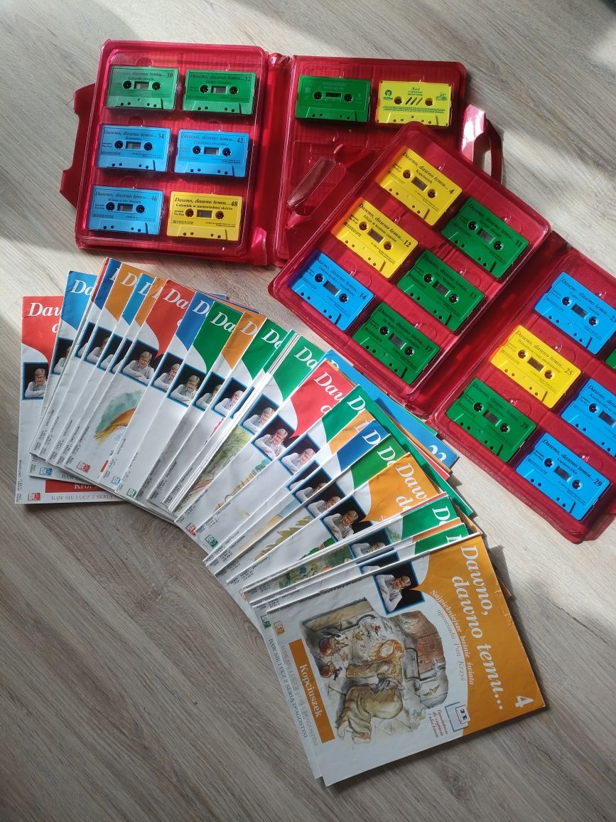 Książki, kasety Dawno, dawno temu. Opowiada pan Krzyś