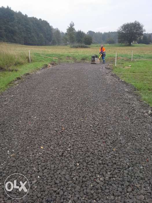 Kamień kruszywo kliniec tłuczeń żużel na utwardzenie