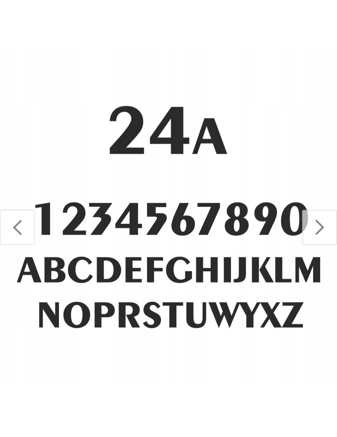 Numer na dom cyfra 7