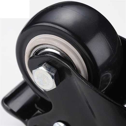 Rolka kółka do mebli 1,5 cala 40 mm 360 obrotowa, wytrzymała, 50 kg