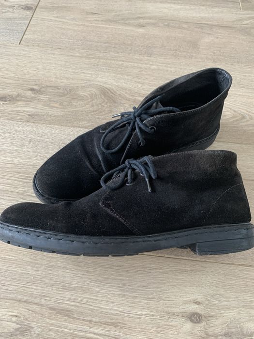 Ботинки замшеві, черевики замшеві чоловічі Carlo Pazolini, р. 41 шкіра