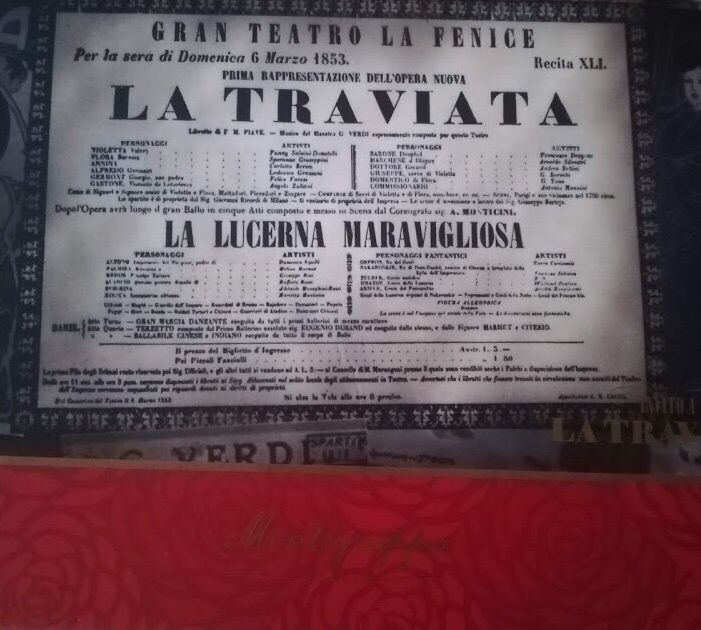 Stilografica Montegrappa "la Traviata" edizione limitata