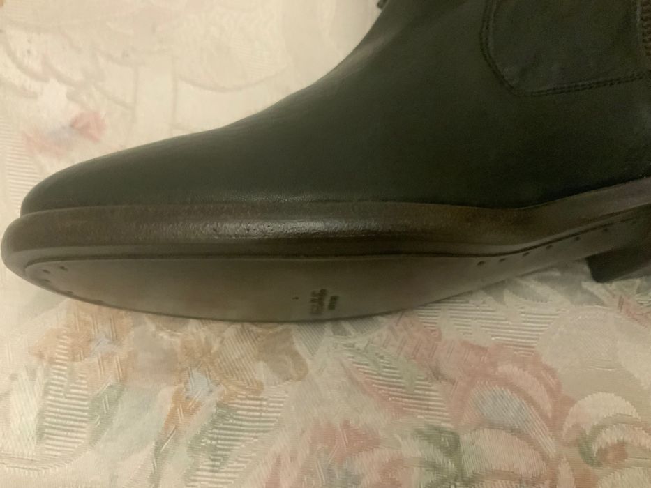 Ботфорти шкіряні бренду ugg , оригінал