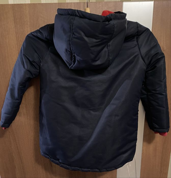 Тепла парка для хлопчика, розмір 110-116