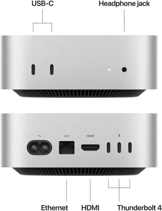 Компьютер Apple Mac Mini M4 16/256Gb 2024г Новые