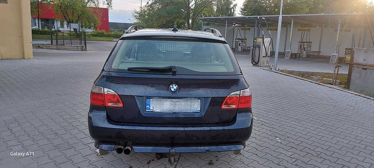 Okazja! BMW E61 2005r 525D 163KM 6-manual DB Stan!Klima!Alu!Panorama