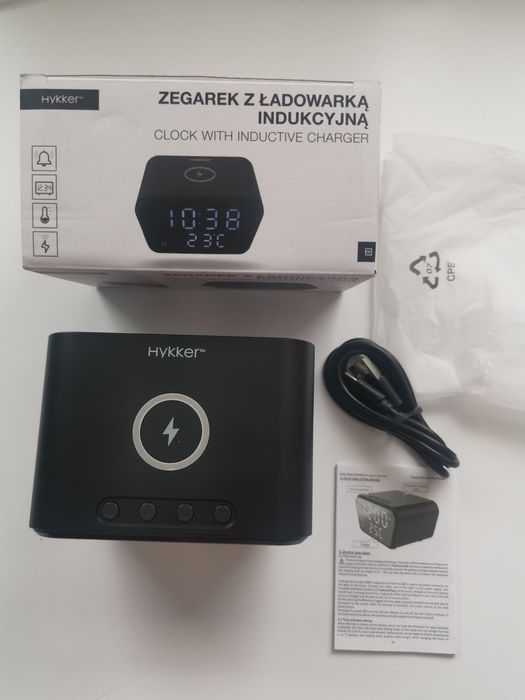 Hykker Zegarek z ładowarką indukcyjną