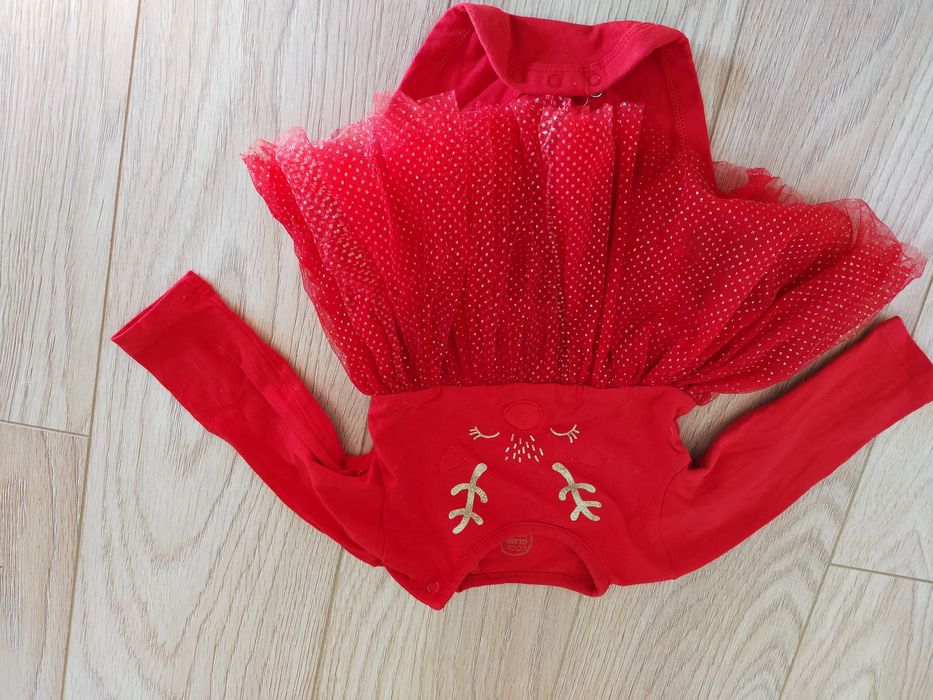 Sukienka świąteczna Smyk 68