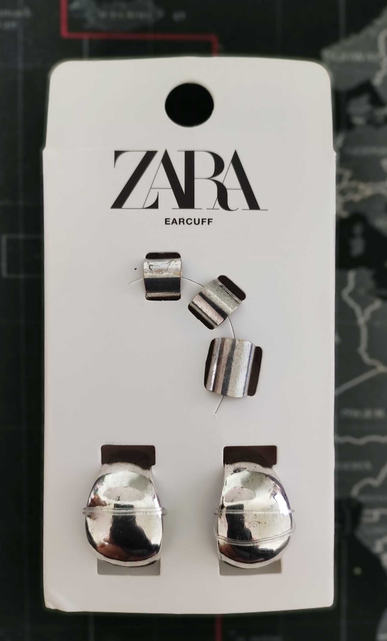Сережки-кафи zara