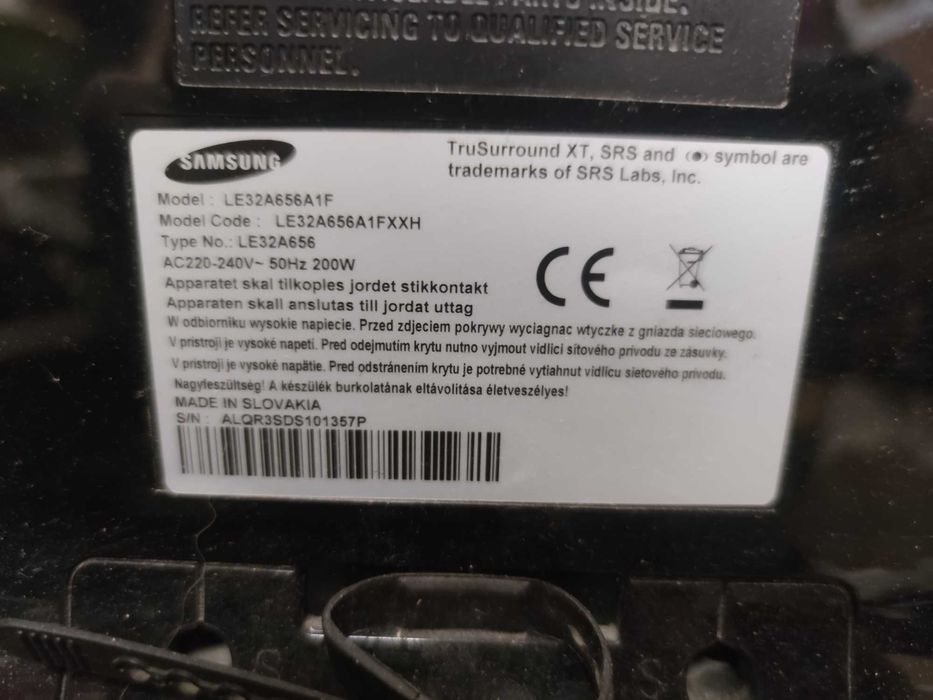 32 calowy Tv Samsung LE32A656