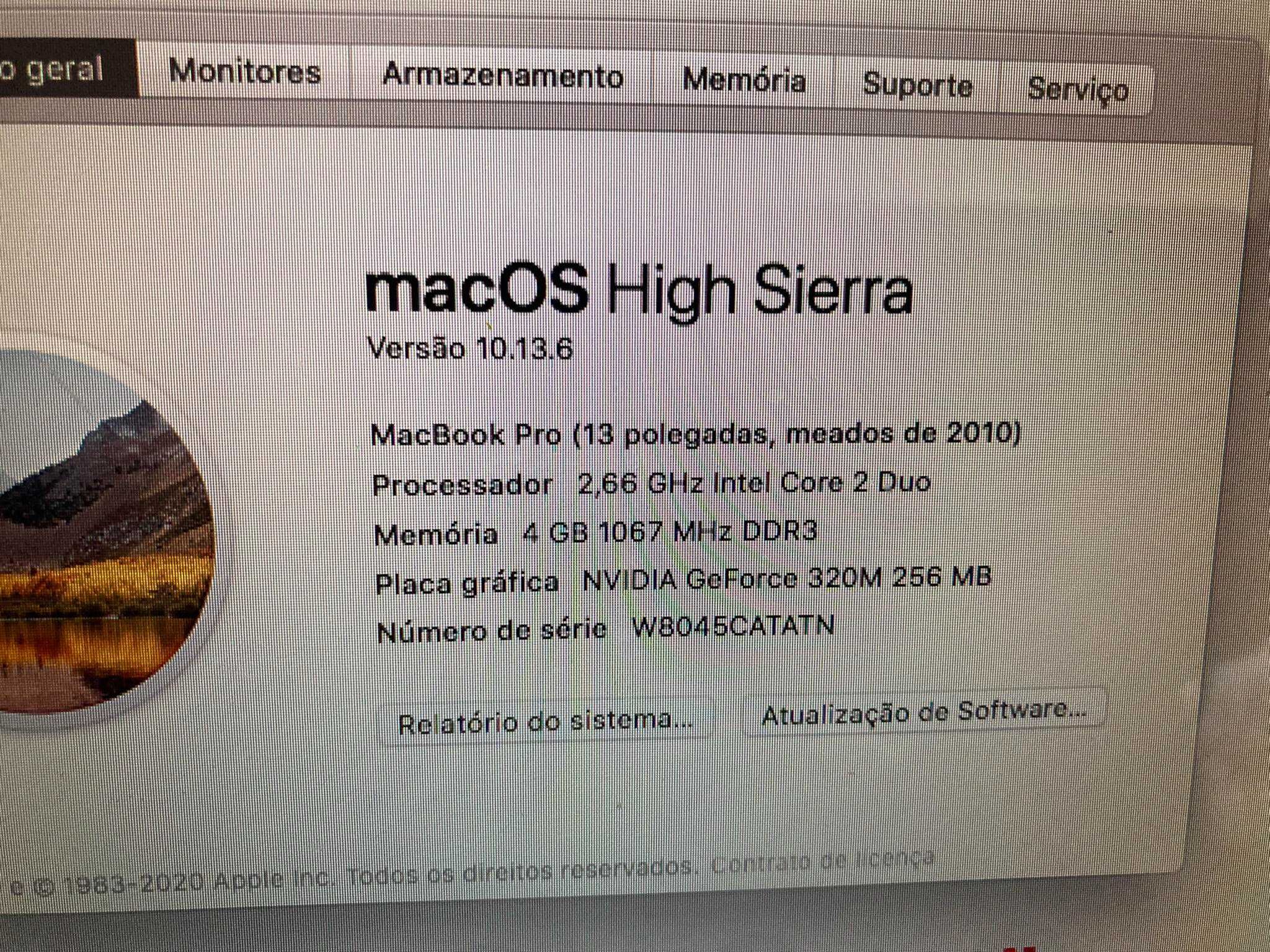 Macbook Pro avariado