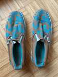 Vans buty niebiesko brązowe