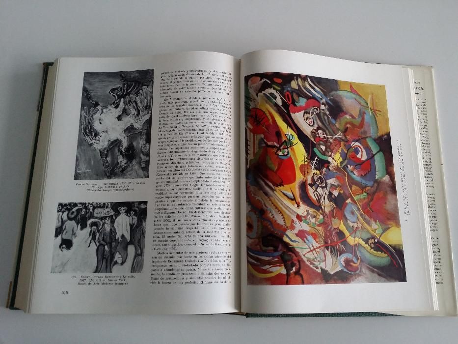 Livro história da arte HW Janson "Historia del arte" 1965 espanhol