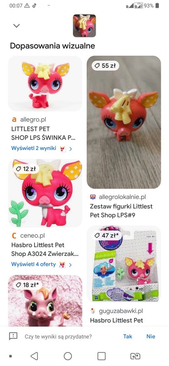 Zestaw 4 zabawek Hasbro Litles Pet Shop