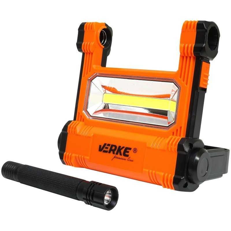 Lampa LED 20W VERKE premium line, + statyw