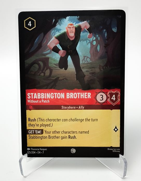 Stabbington Brother 125/204 Lorcana Disney Archazia's Island