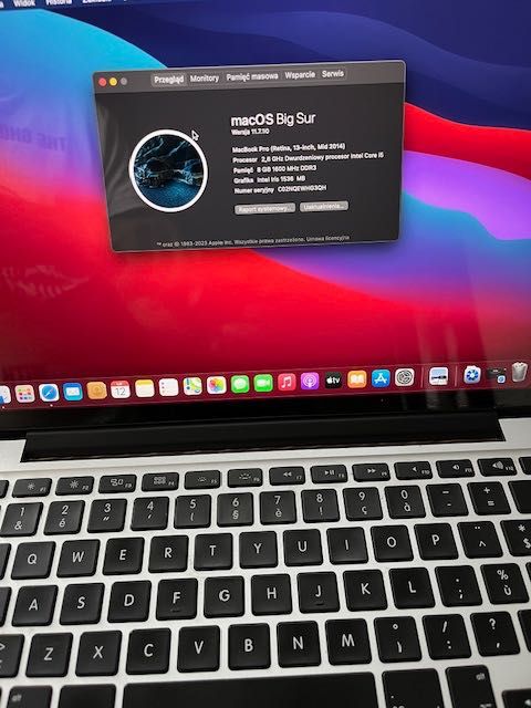 MacBook Pro a1502 (Retina, 13-inch, Mid 2014)