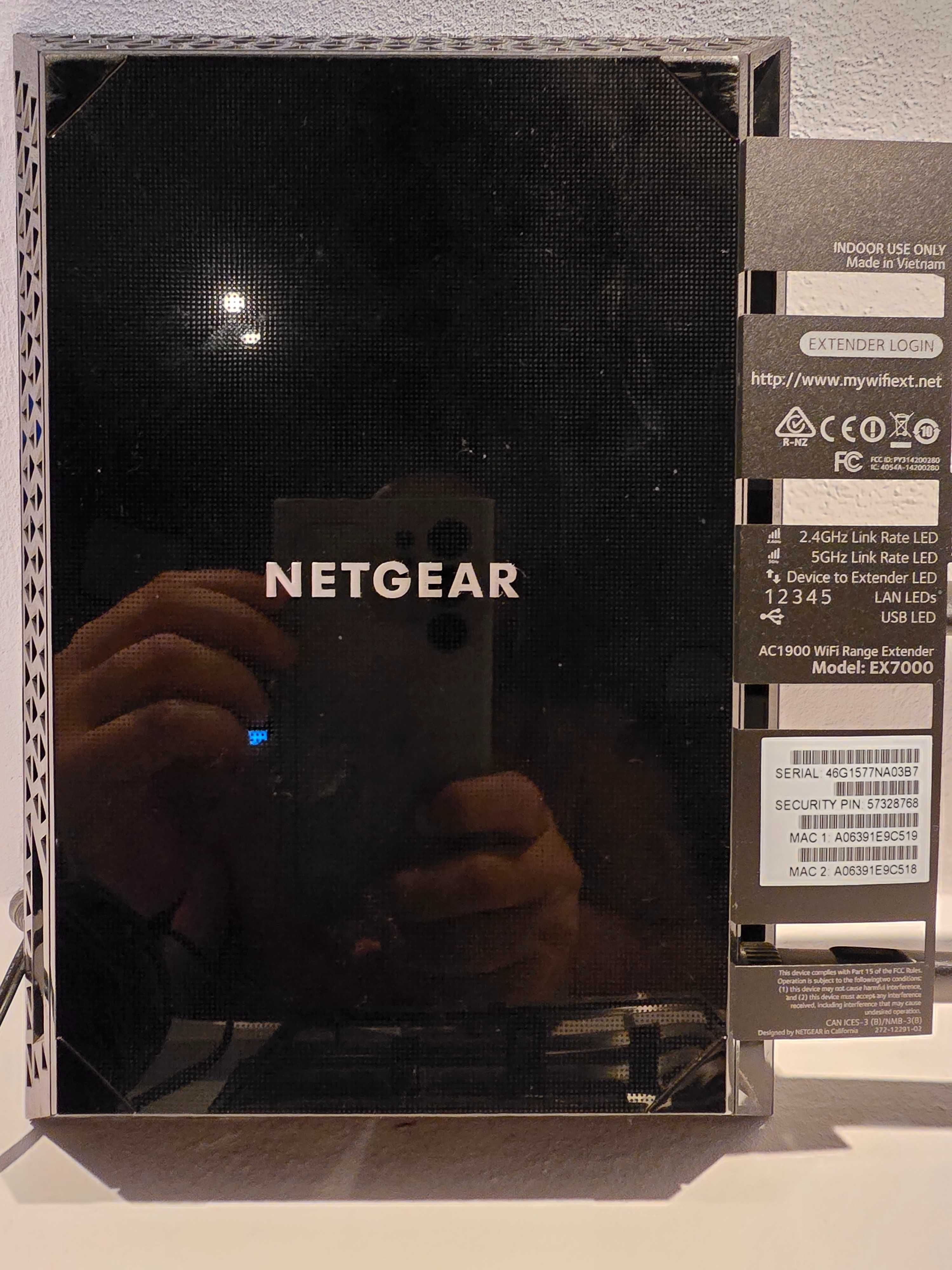 NETGEAR Nighthawk Smart Wi-Fi Router - AC1900 Como Novo