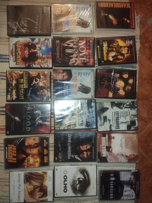 Lote de filmes dvd