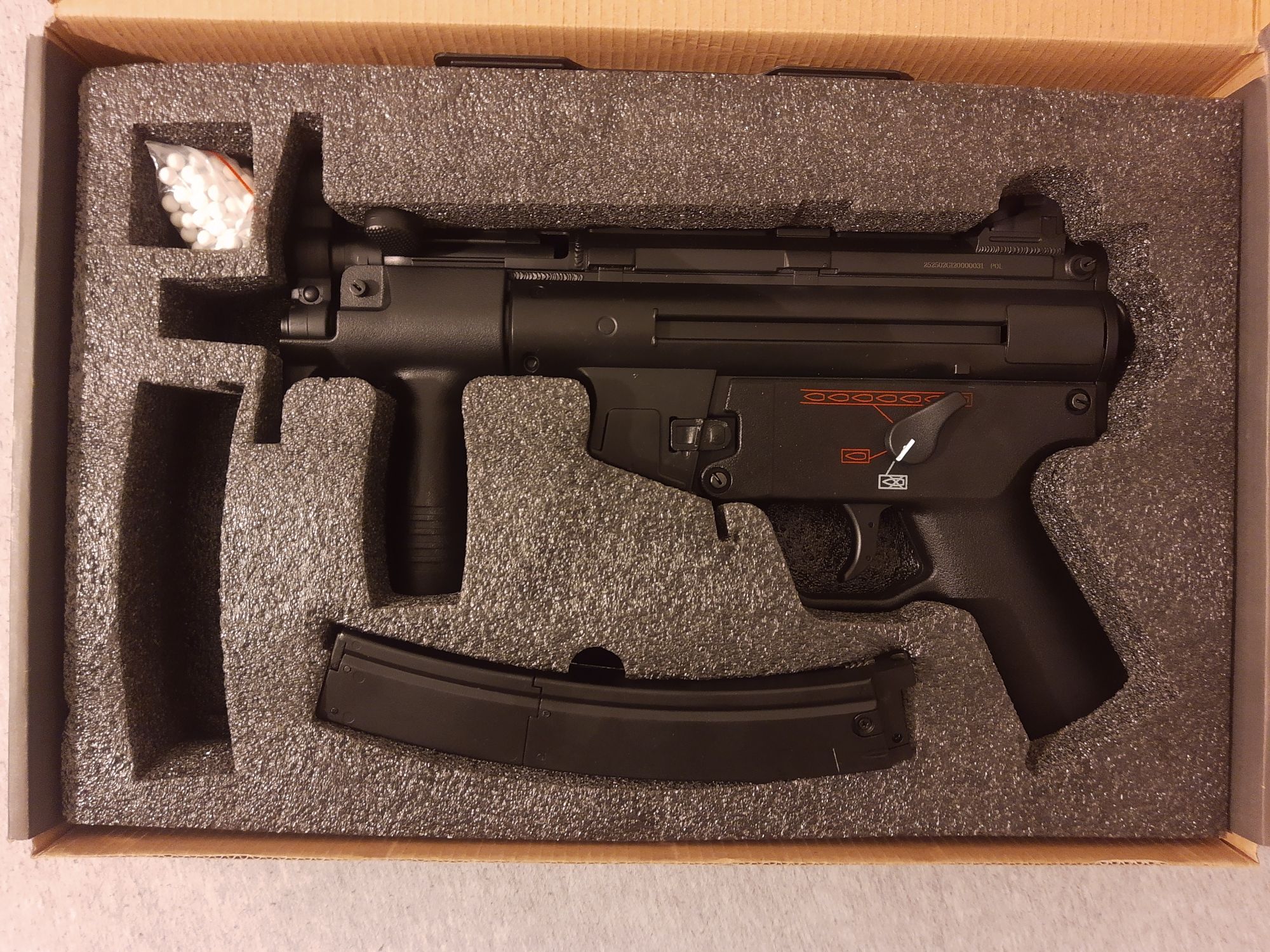 Airsoft - Mp5k GBB