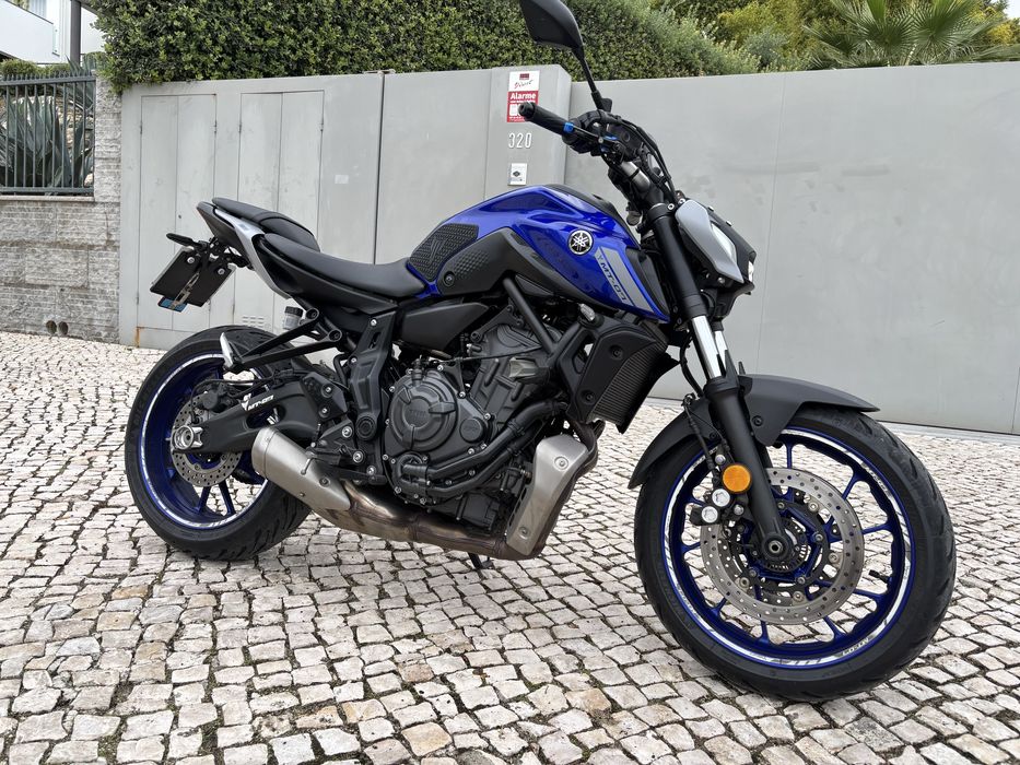 Yamaha MT 07 só com 12000kms 2022
