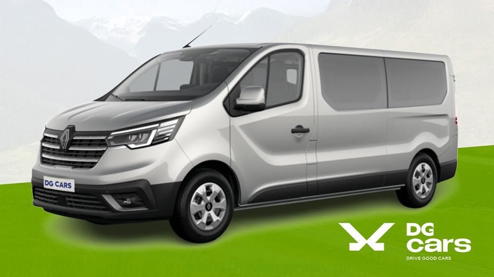 Wypożyczalnia samochodów dostawczych, wynajem busów, 9-osobowy DG Cars